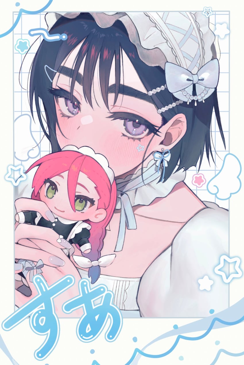sua and mizi (alien stage) drawn by 4tsuba_kuma