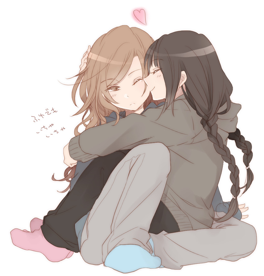 kawawa sakurako and yamabuki kasumi (futaribeya) drawn by yukiko_(tesseract)
