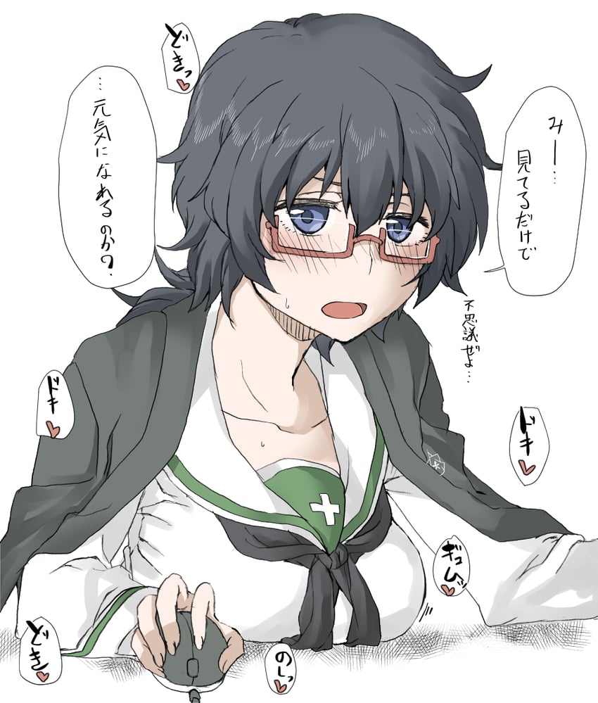 oryou (girls und panzer) drawn by elf_(stroll_in_the_woods)