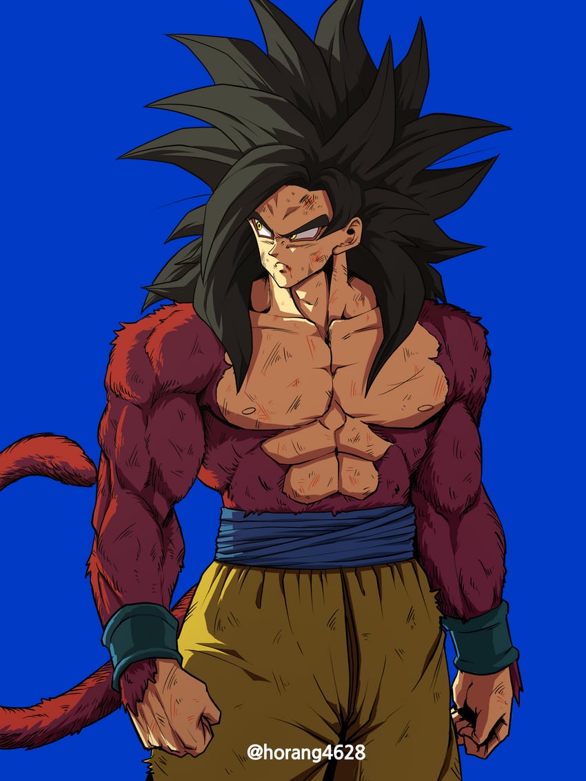 son goku (dragon ball and 1 more) drawn by horang4628
