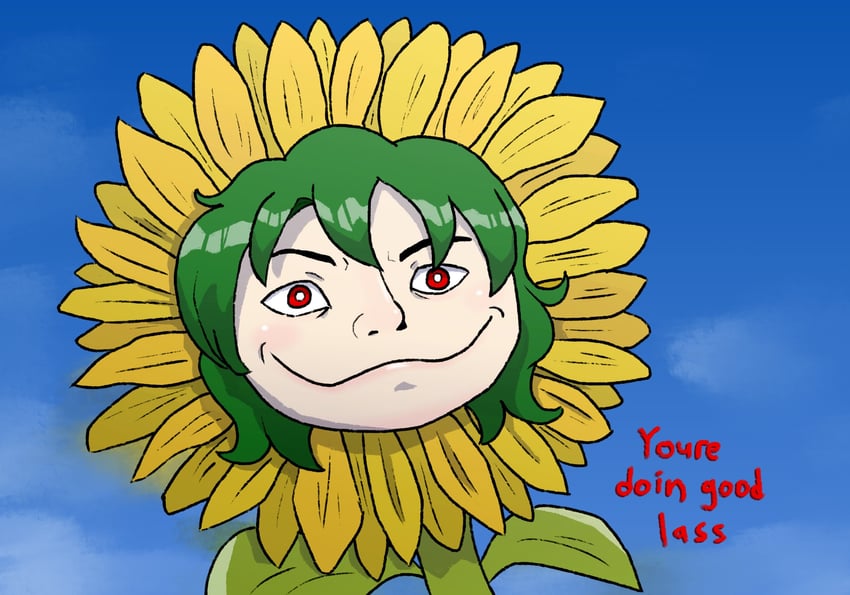 kazami yuuka (touhou and 1 more) drawn by potatoyi