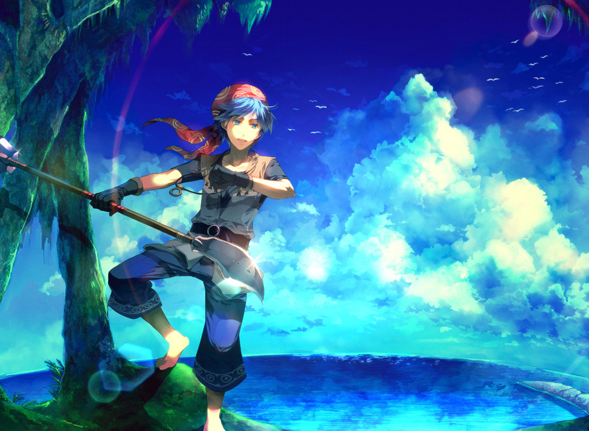 serge (chrono cross) drawn by sunakumo