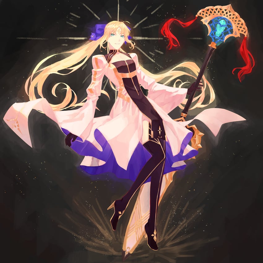 artoria pendragon and artoria caster (fate and 1 more) drawn by totetote_x