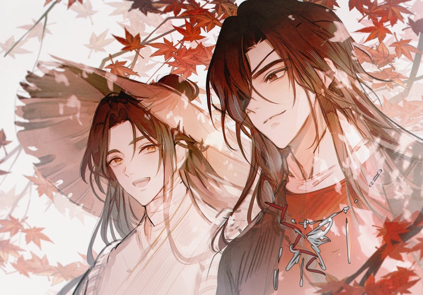 xie lian and hua cheng (tianguan cifu) drawn by young57440489