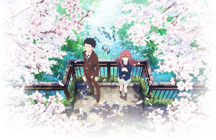 nishimiya shouko and ishida shouya (koe no katachi) drawn by nishiya_futoshi