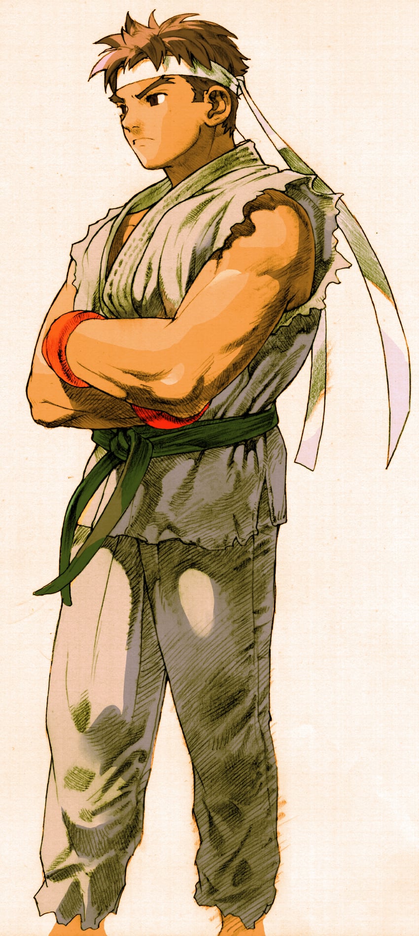 ryu (street fighter and 4 more) drawn by bengus
