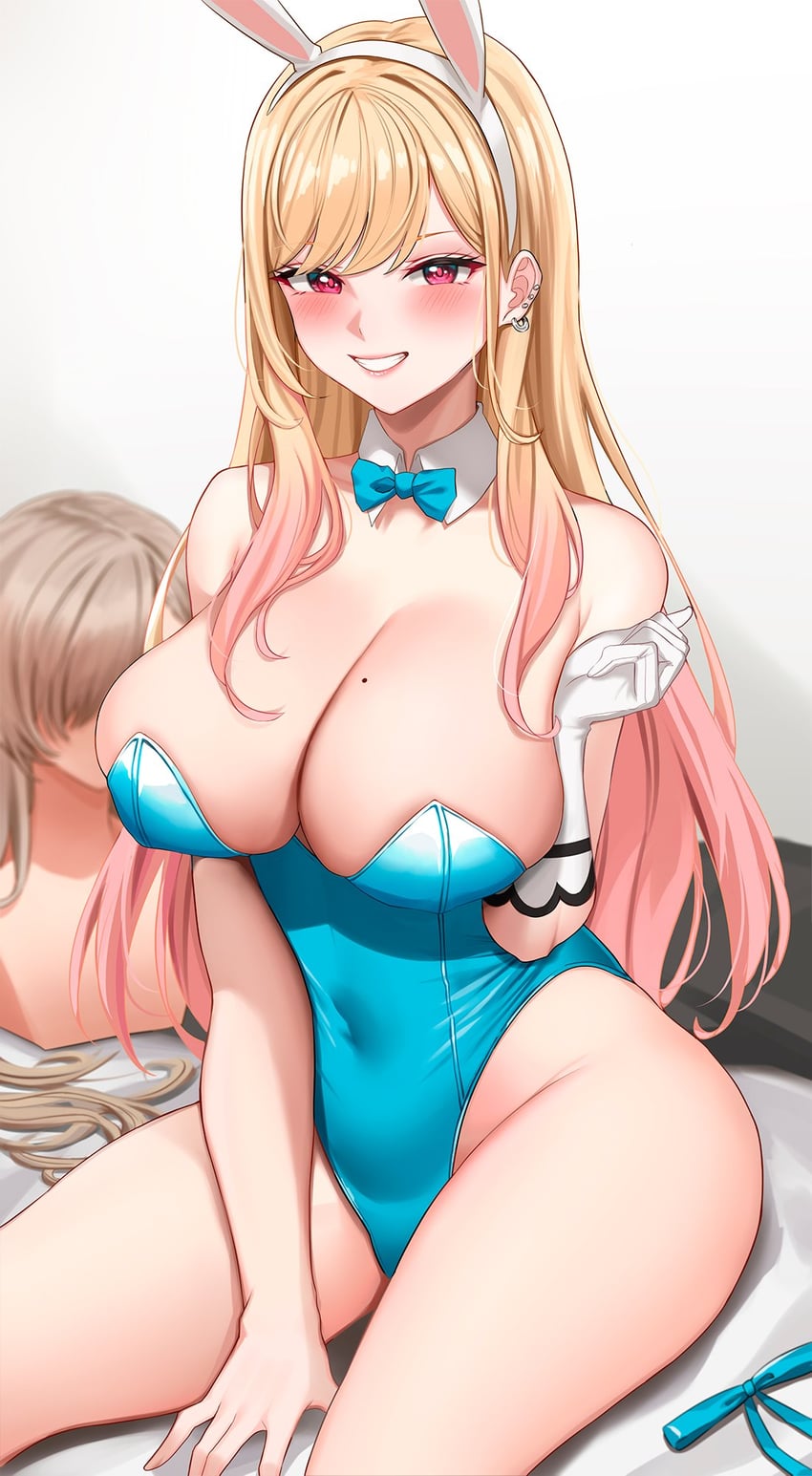 asuna and kitagawa marin (blue archive and 1 more) drawn by piukute062