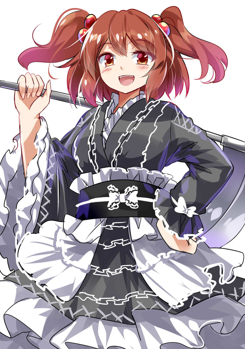 onozuka komachi (touhou) drawn by e.o.