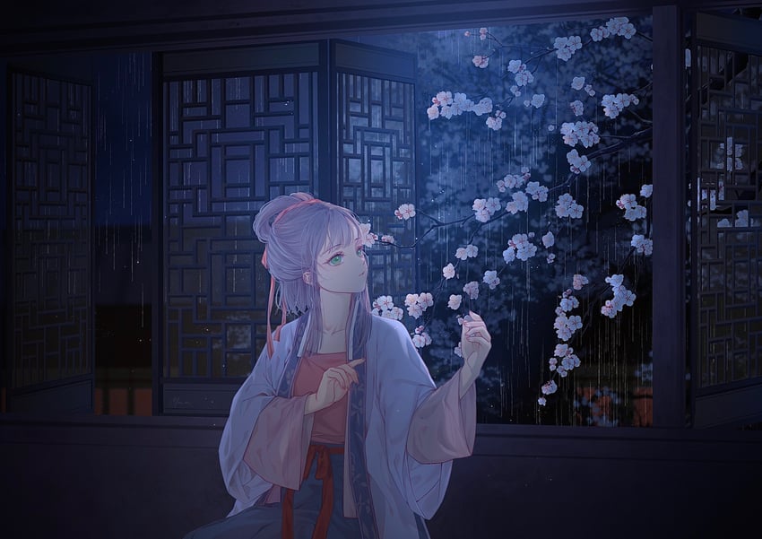 luo tianyi (vocaloid and 1 more) drawn by merier