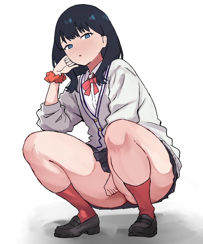 takarada rikka (gridman universe and 1 more) drawn by peace_peace009