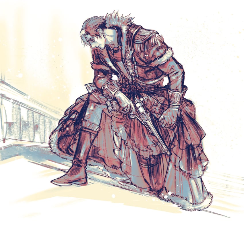 emet-selch (final fantasy and 1 more) drawn by 5altybitter5