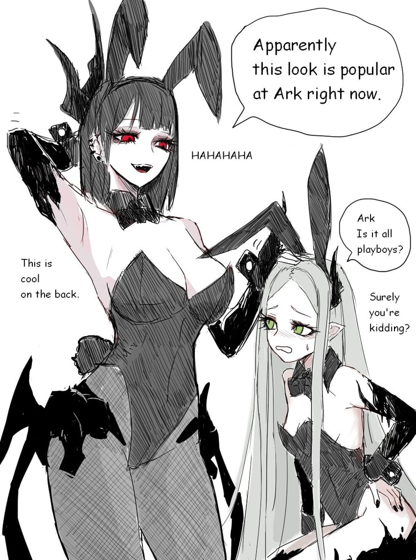 leviathan and behemoth (goddess of victory: nikke) drawn by fantomyu