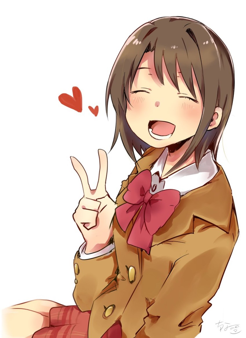 shimamura uzuki (idolmaster and 1 more) drawn by chinako1075