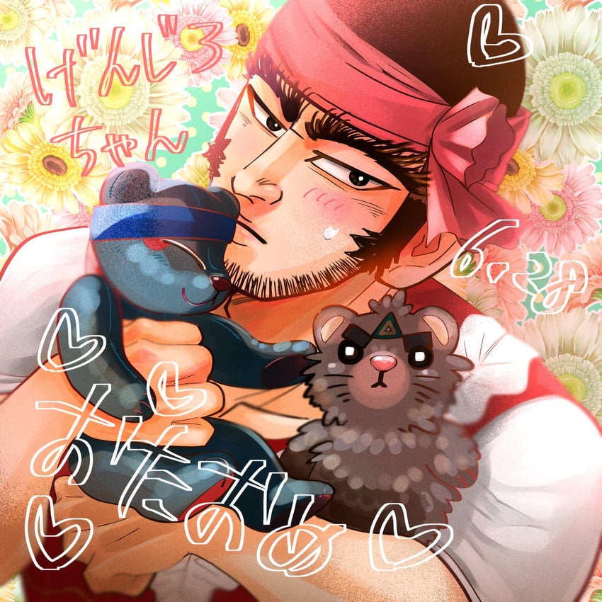 tanigaki genjirou, inkarmat, and cikapasi (golden kamuy) drawn by yxjt4777