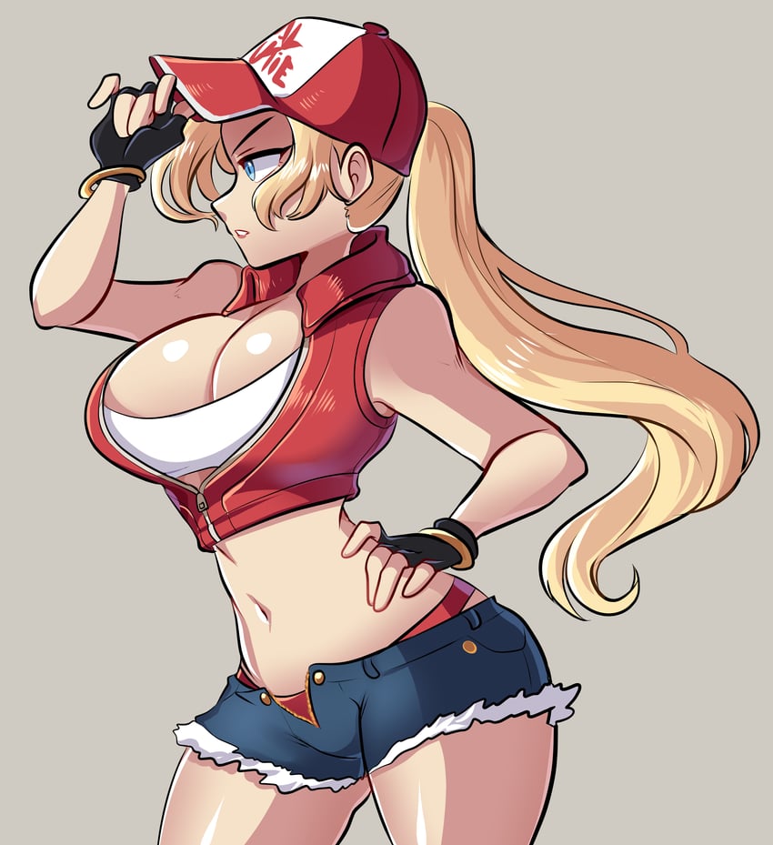 terry bogard (snk and 1 more) drawn by missandydandy