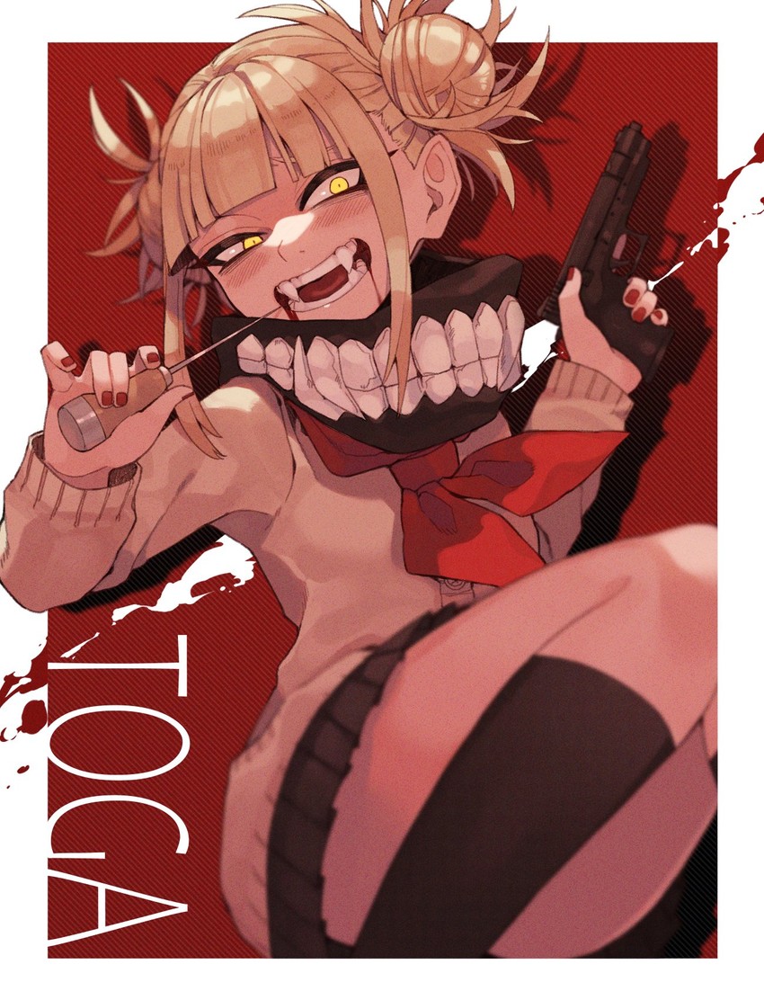 toga himiko (boku no hero academia) drawn by prat_rat