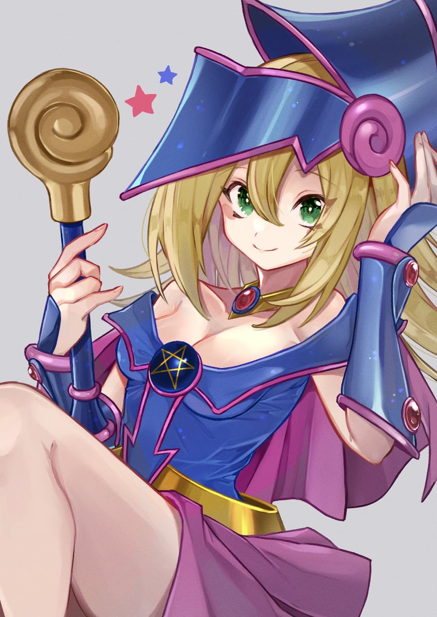 dark magician girl (yu-gi-oh!) drawn by kisaki_ra
