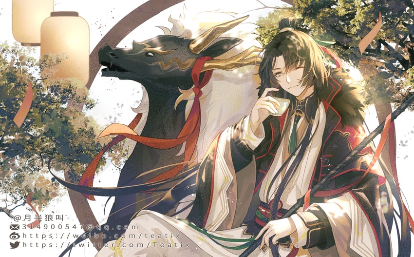 taigong wang and sibuxiang (fate and 1 more) drawn by teatix