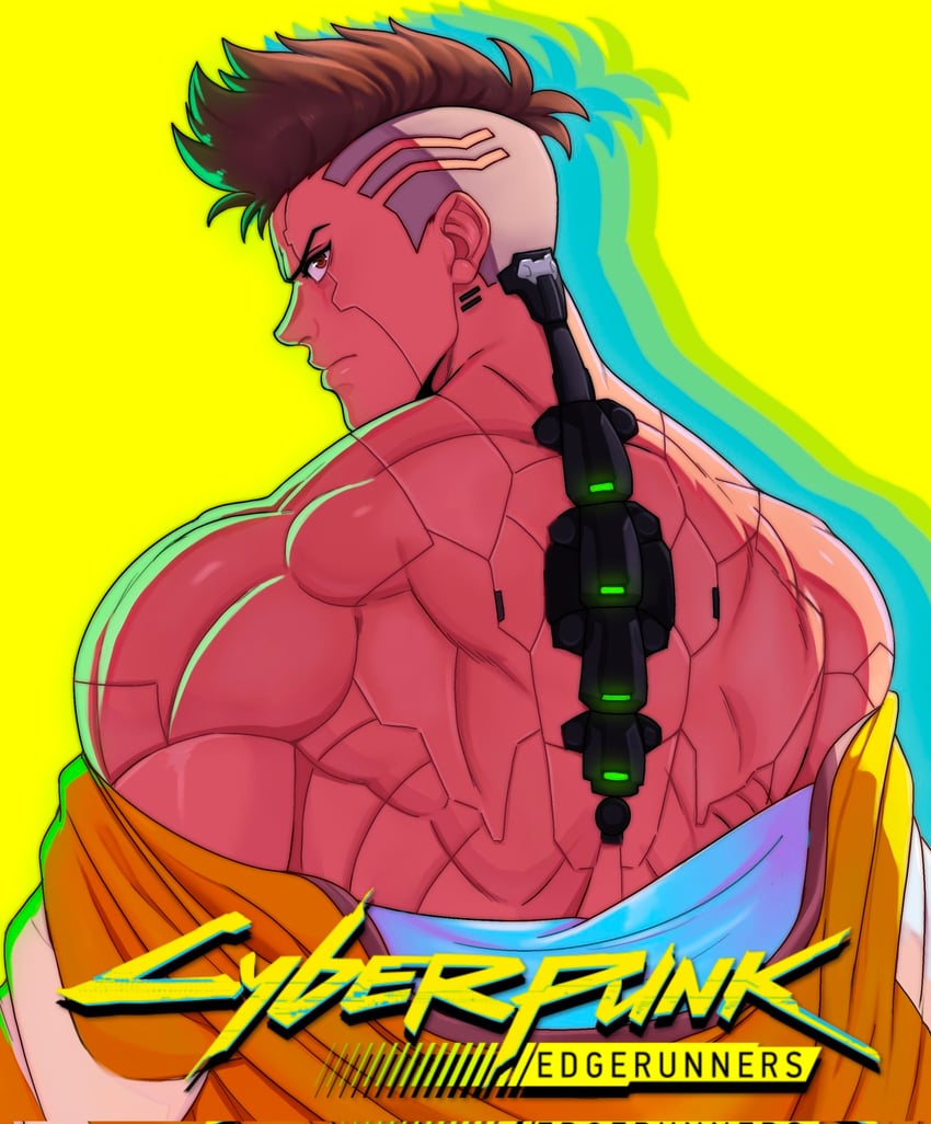 david martinez (cyberpunk and 1 more) drawn by bolloxxxz