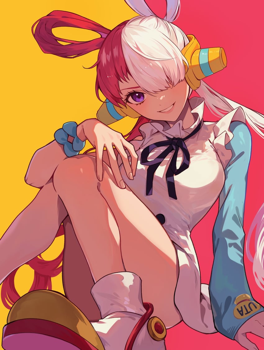 uta (one piece and 1 more) drawn by kurage20001