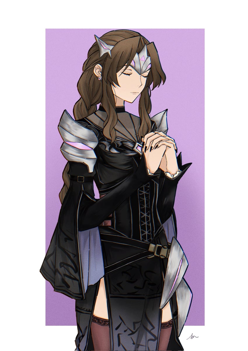 aerith gainsborough (final fantasy and 2 more) drawn by kayu0315