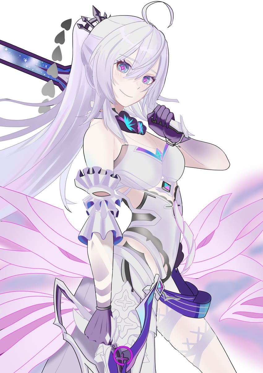 kiana kaslana (honkai and 1 more) drawn by syntr_log