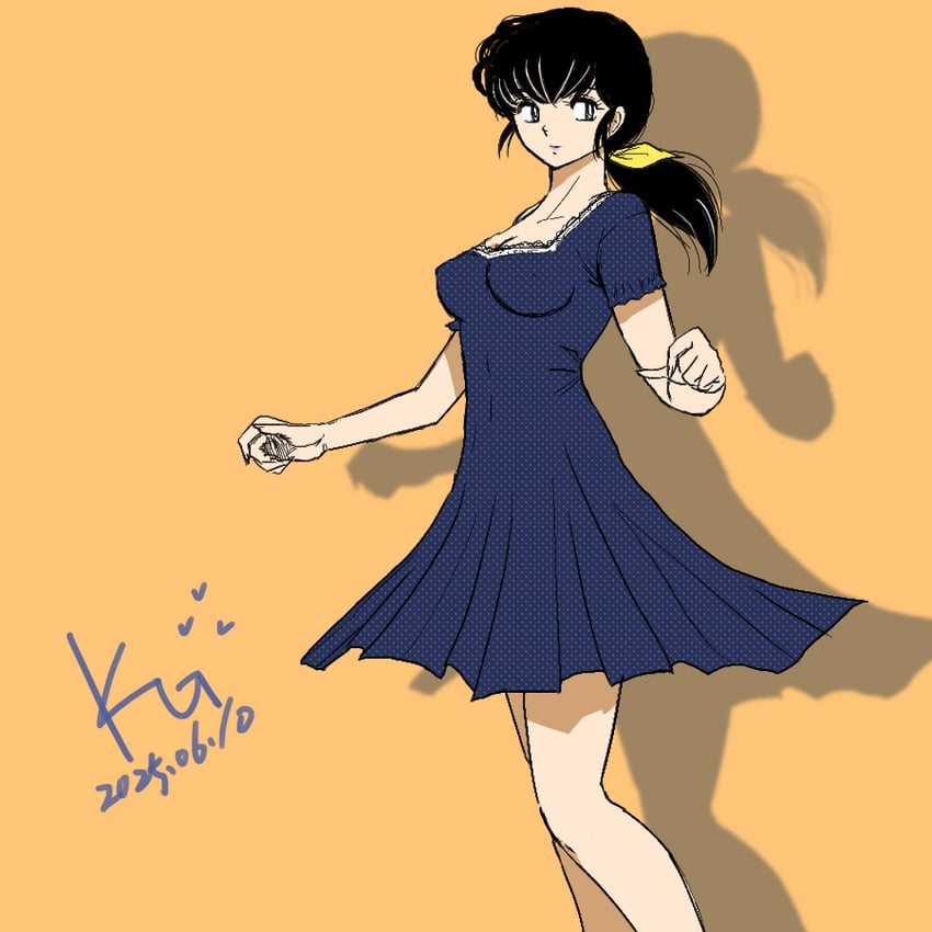 otonashi kyouko (maison ikkoku) drawn by jian_yin
