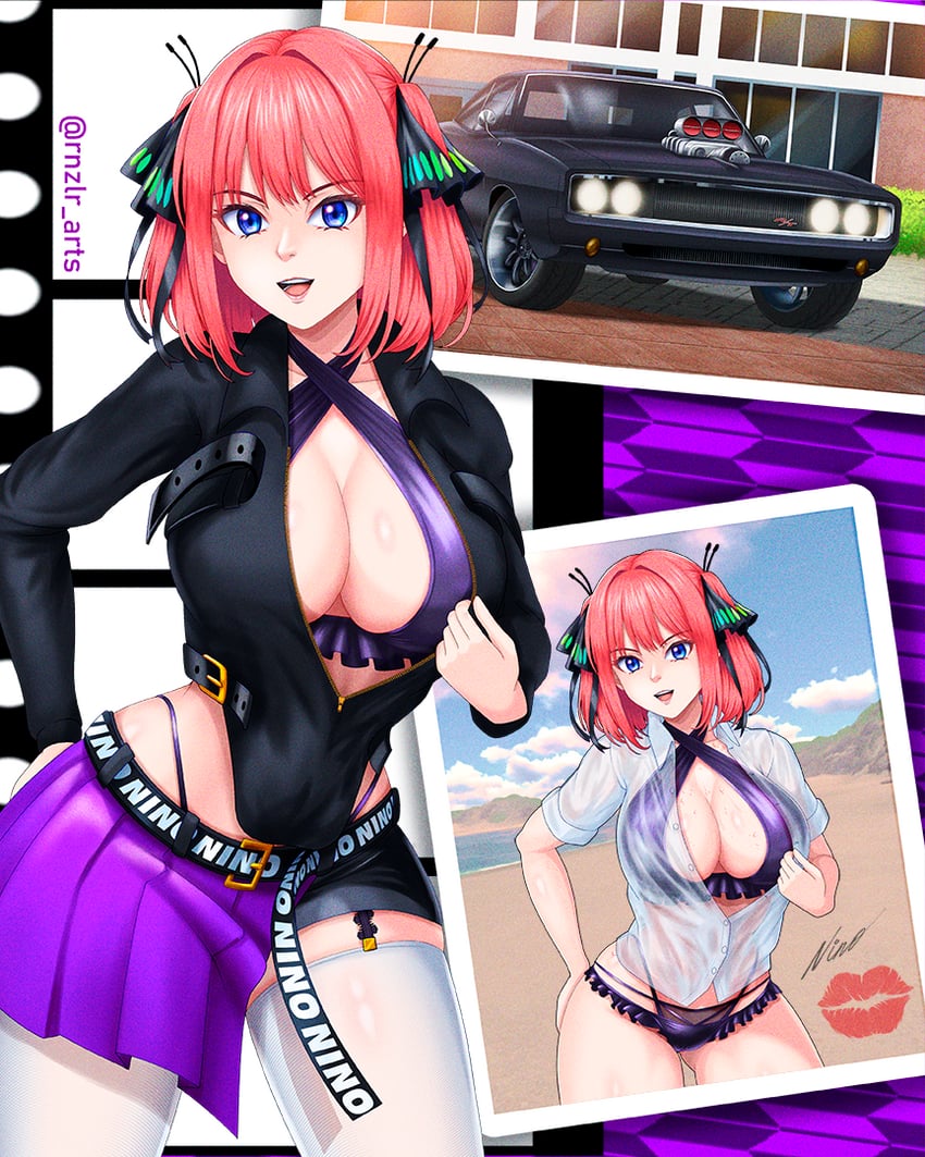 nakano nino (go-toubun no hanayome and 1 more) drawn by imrinzlergtz_art