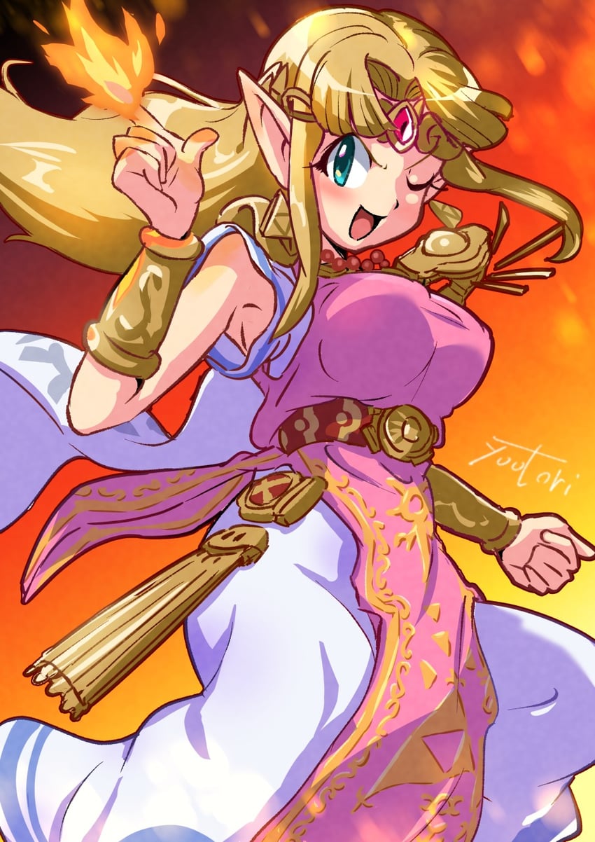 princess zelda (the legend of zelda and 1 more) drawn by you_bird