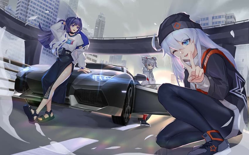 kiana kaslana, raiden mei, and bronya zaychik (honkai and 1 more)