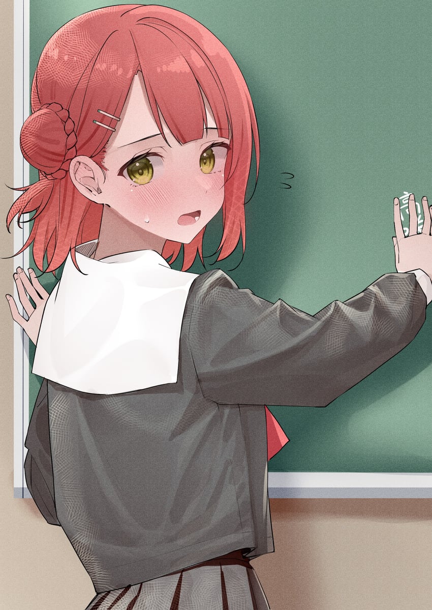 uehara ayumu (love live! and 1 more) drawn by kawai_ritsu_(rits_meg)