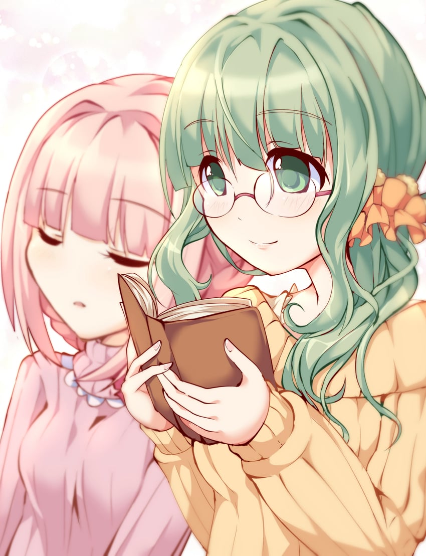 tamaki iroha and futaba sana (mahou shoujo madoka magica and 1 more) drawn by niyadepa