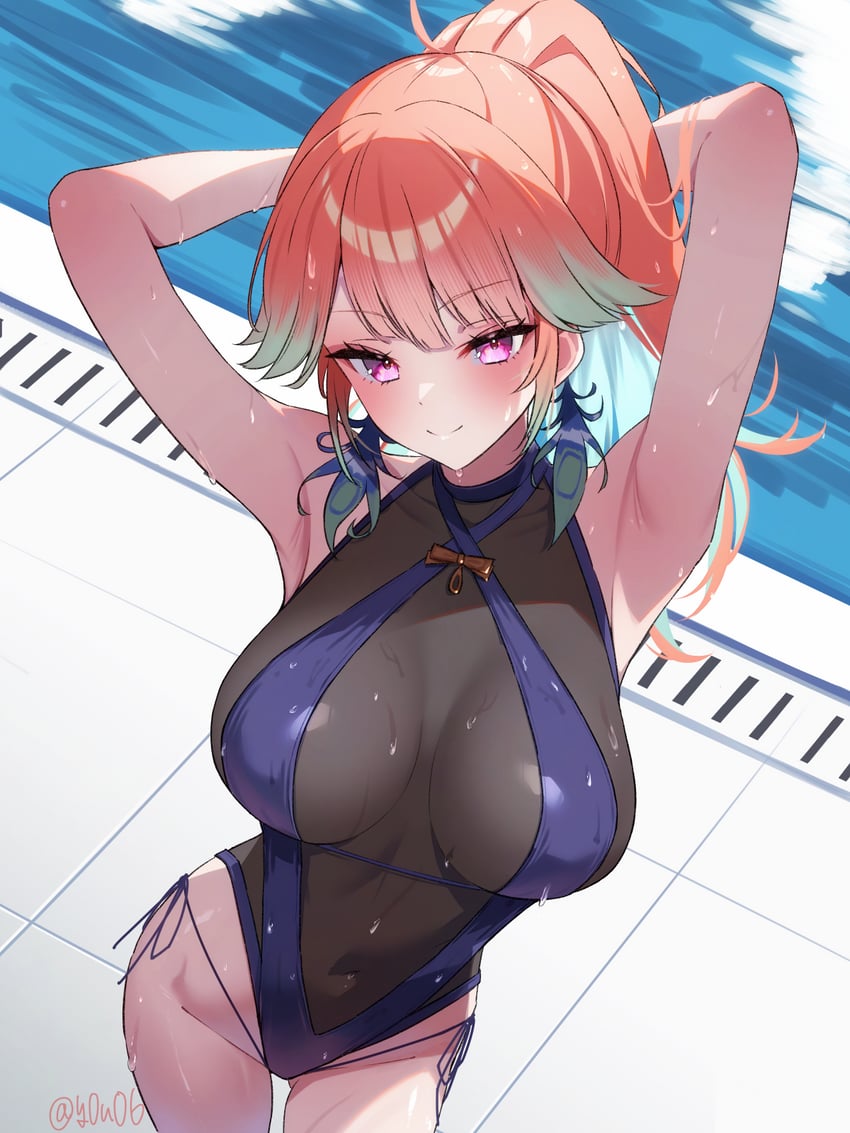 takanashi kiara (hololive and 2 more) drawn by you06