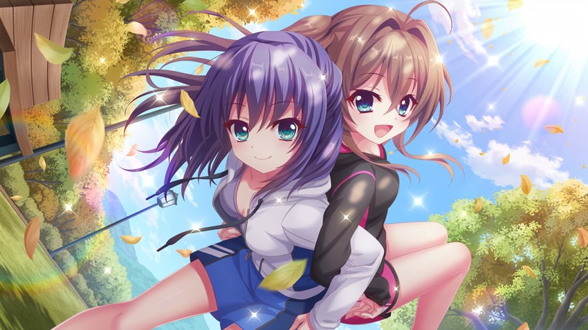 shikimiya aone and honjou kasumi (re:stage!) drawn by izumi_tsubasu