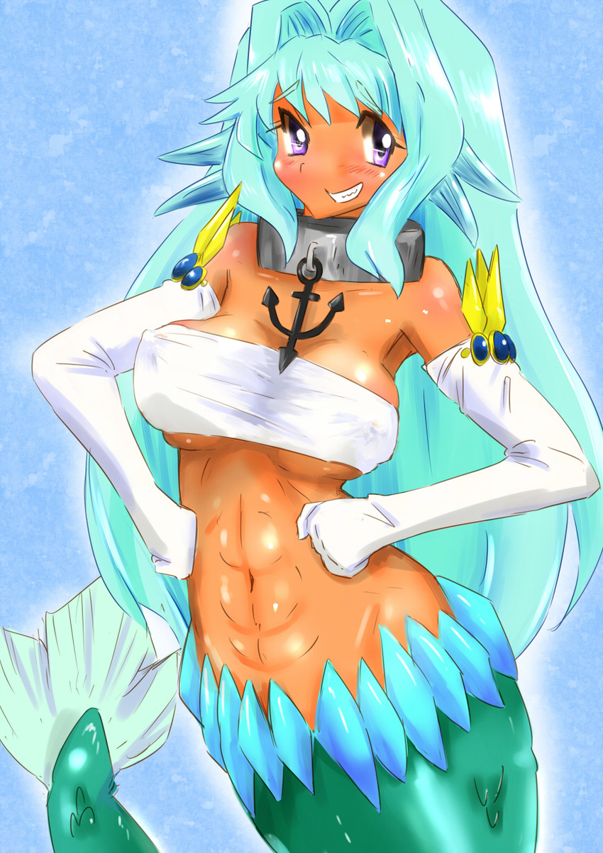 levia-san (namiuchigiwa no muromi-san) drawn by hyakute_gyojin