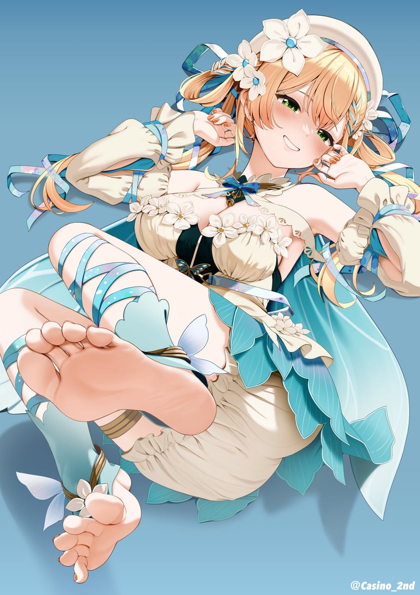 momosuzu nene (hololive) drawn by casino_(casinoep)