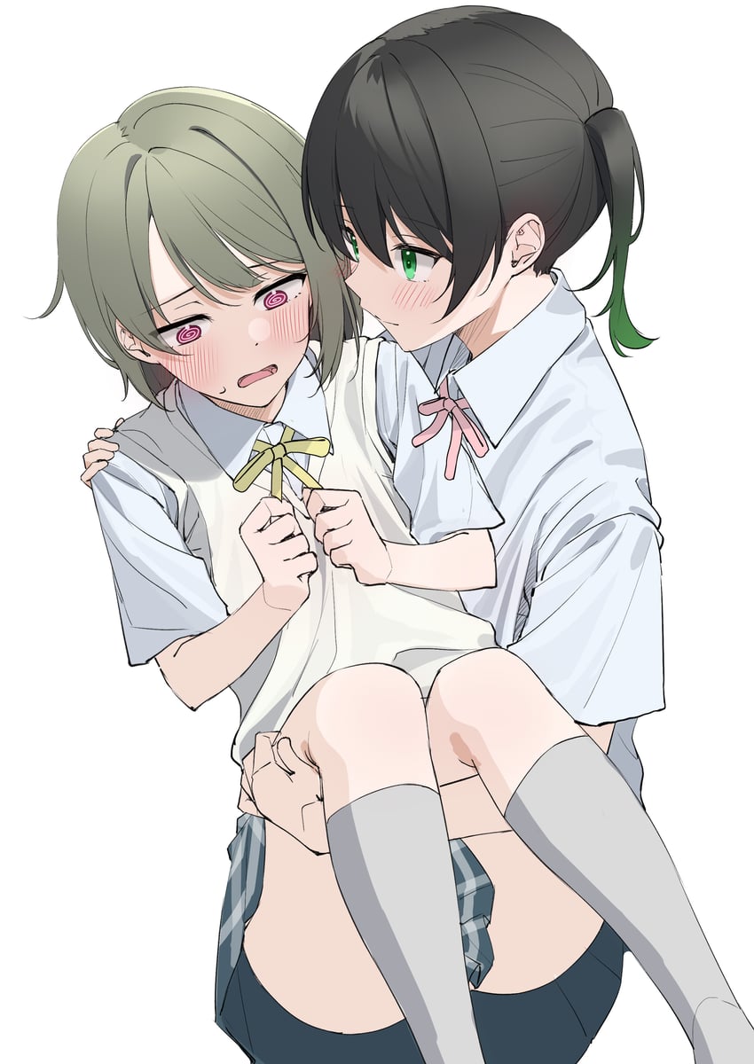 takasaki yu and nakasu kasumi (love live! and 1 more) drawn by kawai_ritsu_(rits_meg)
