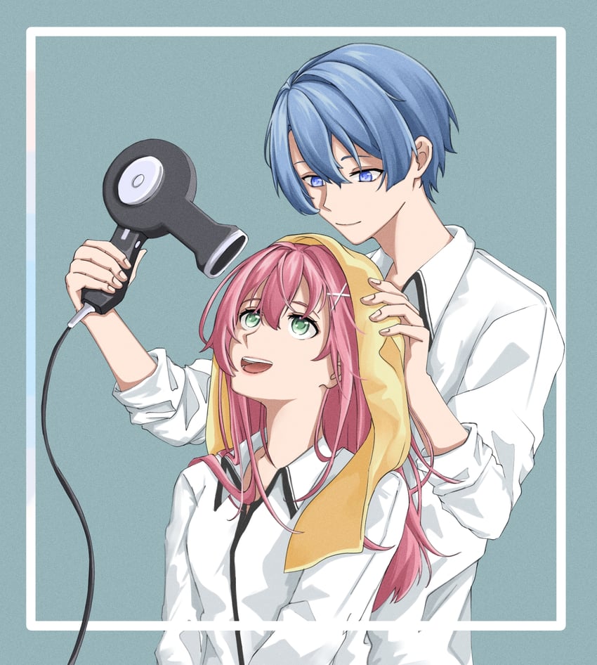 juna crawford and kurt vander (eiyuu densetsu and 1 more) drawn by erika_rizuki