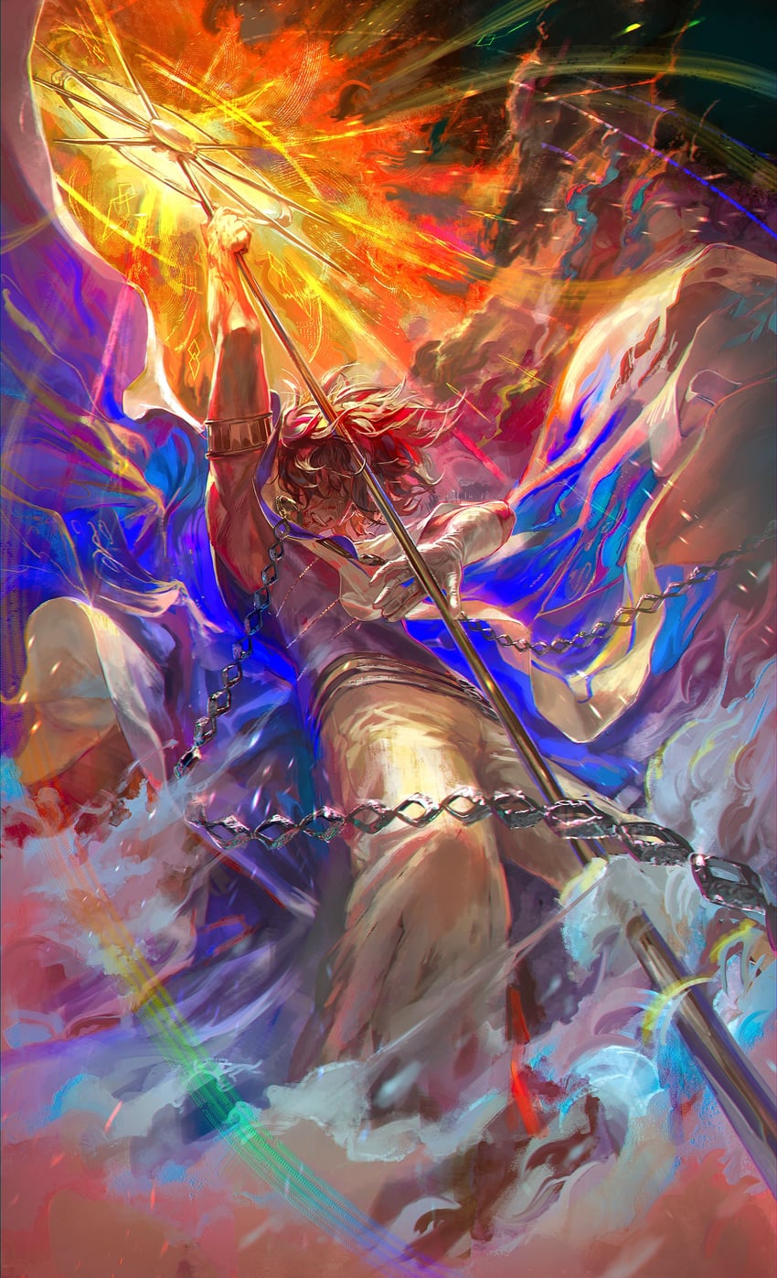 arjuna (fate and 1 more) drawn by egawa_akira