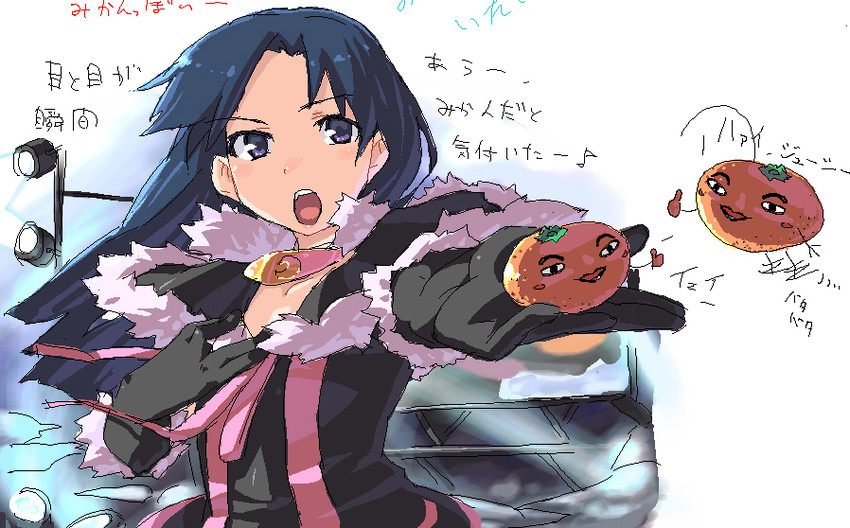 kisaragi chihaya (idolmaster and 1 more) drawn by haruno_shuu