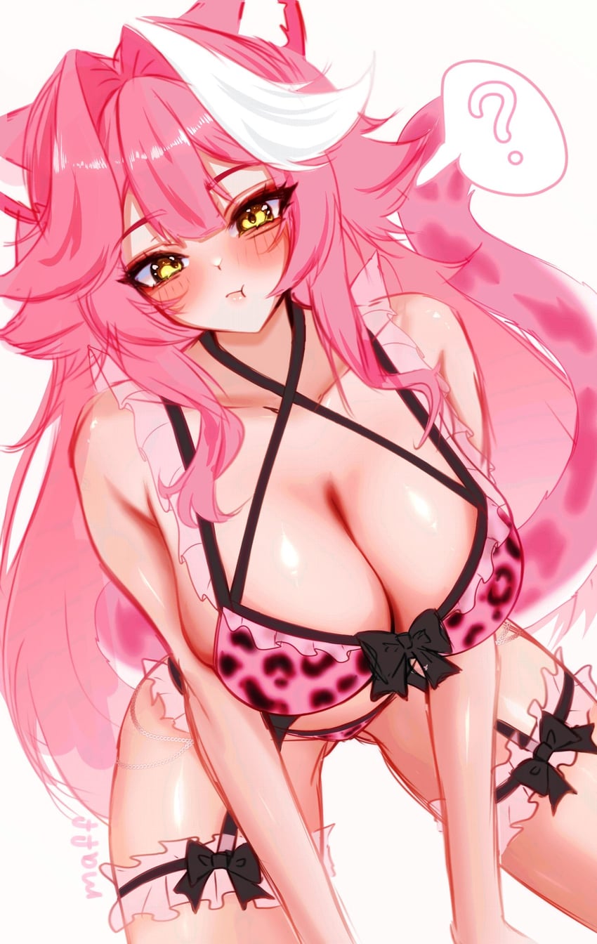 raora panthera (hololive and 1 more) drawn by meowmaffura