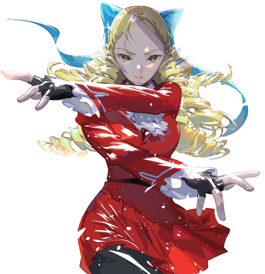 kanzuki karin (street fighter and 1 more) drawn by cofffee