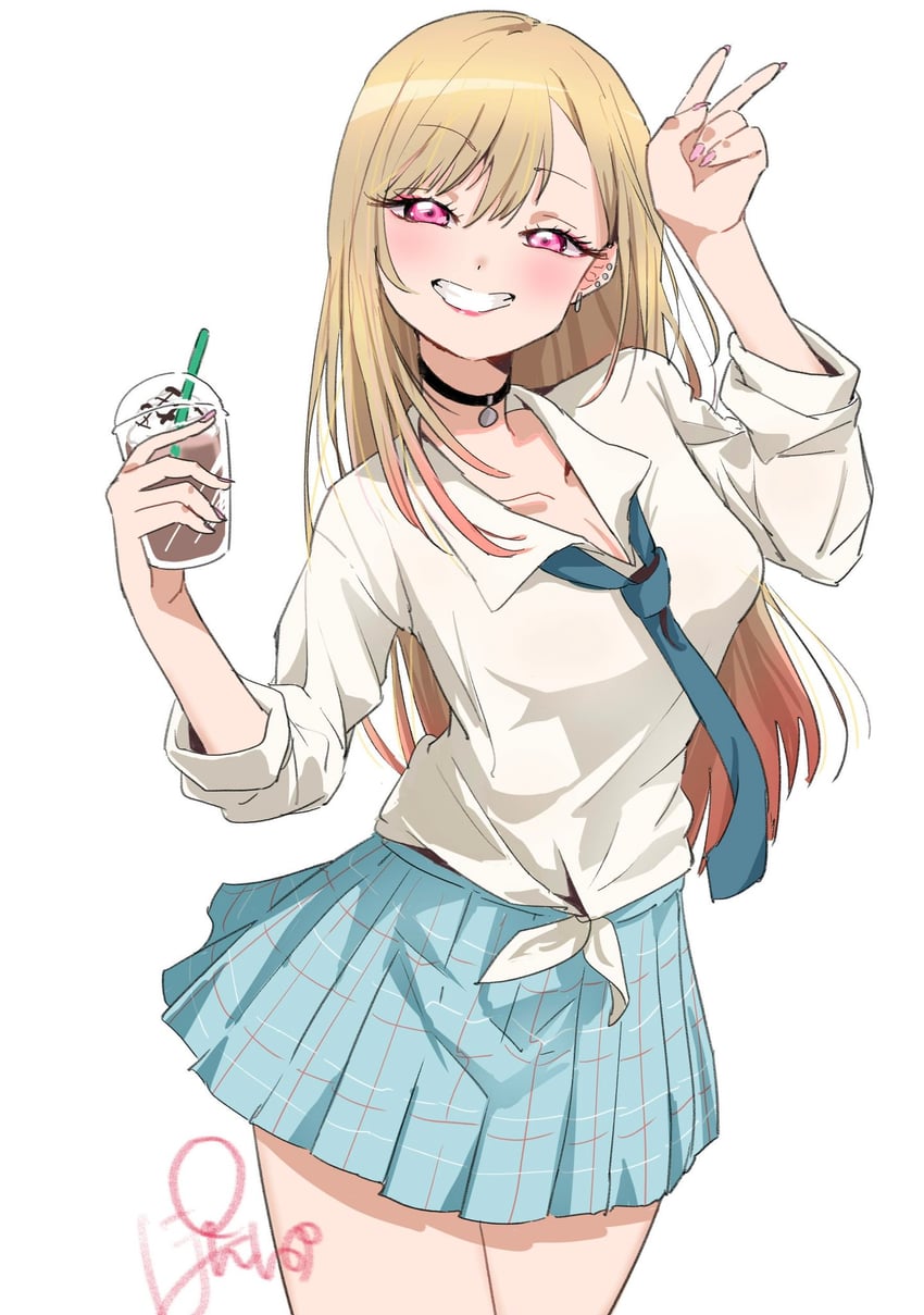 kitagawa marin (sono bisque doll wa koi wo suru) drawn by ponshu_(ponshuislife)