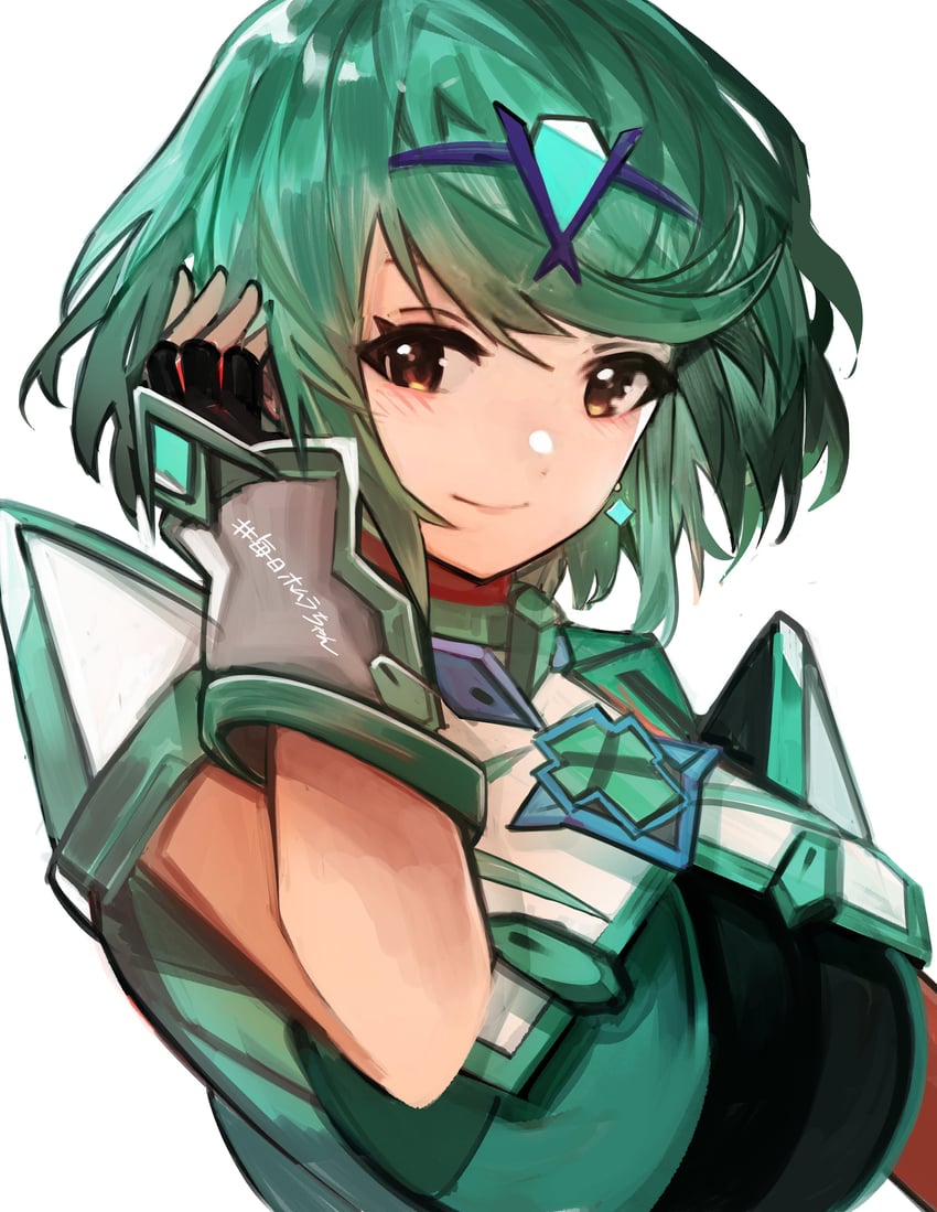 pyra (xenoblade chronicles and 1 more) drawn by tarbo_(exxxpiation)