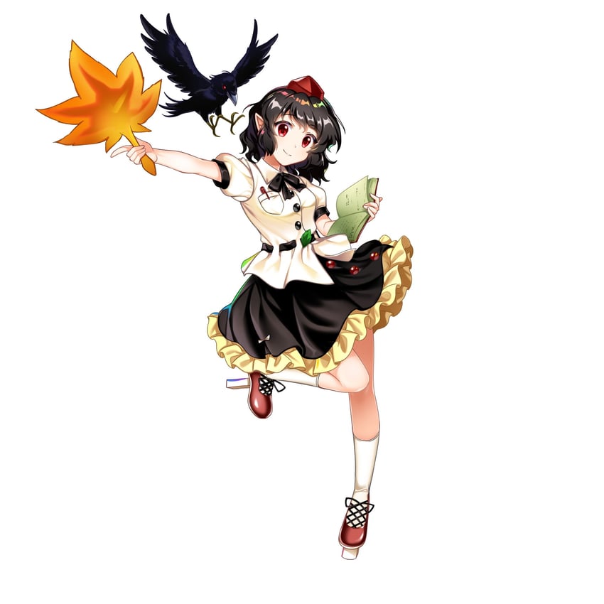 shameimaru aya (touhou and 2 more) drawn by rotte_(1109)