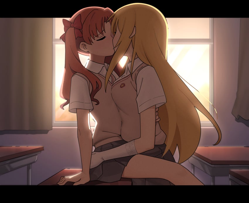 shirai kuroko and shokuhou misaki (toaru majutsu no index and 2 more) drawn by sleepy_frippy