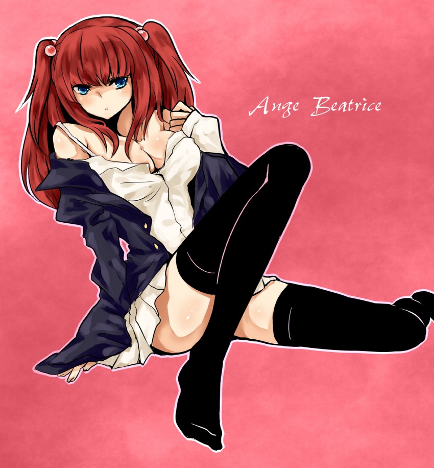 ushiromiya ange (umineko no naku koro ni) drawn by sima_(artist)