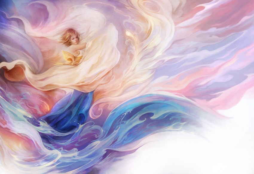 yuna (final fantasy and 1 more) drawn by muju