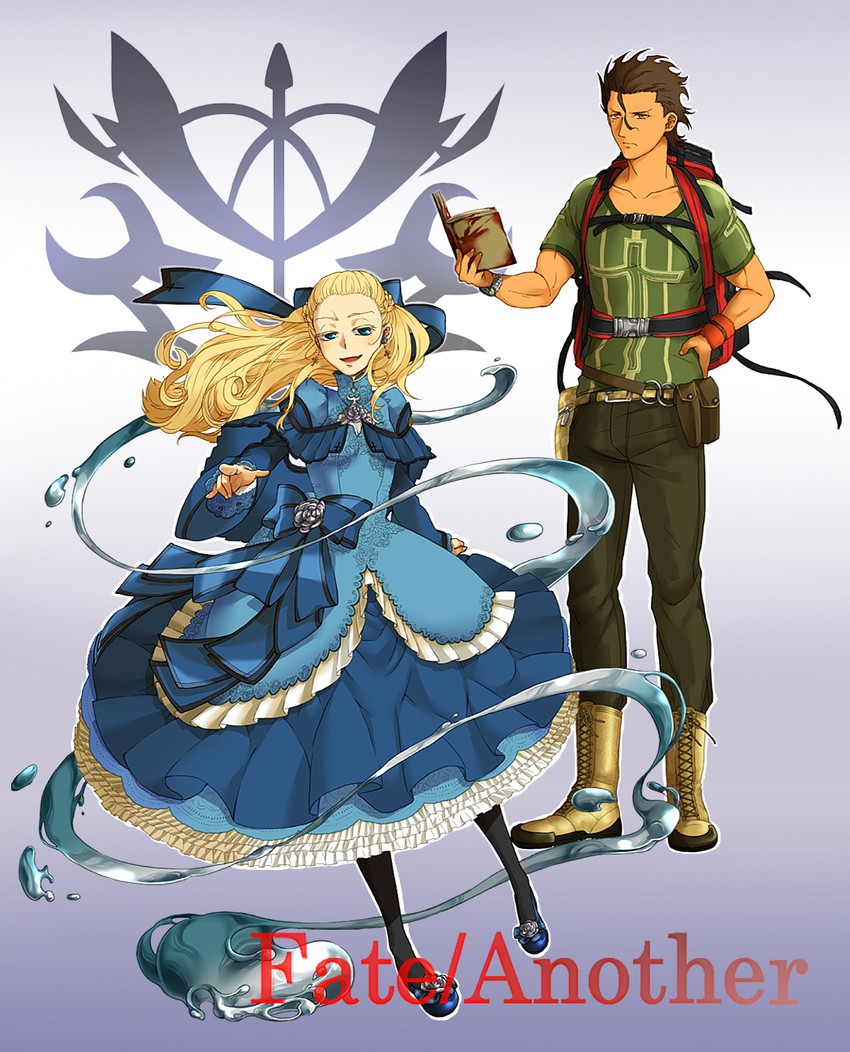 diarmuid ua duibhne and kayneth el-melloi archibald (fate and 1 more) drawn by hanatoyuki