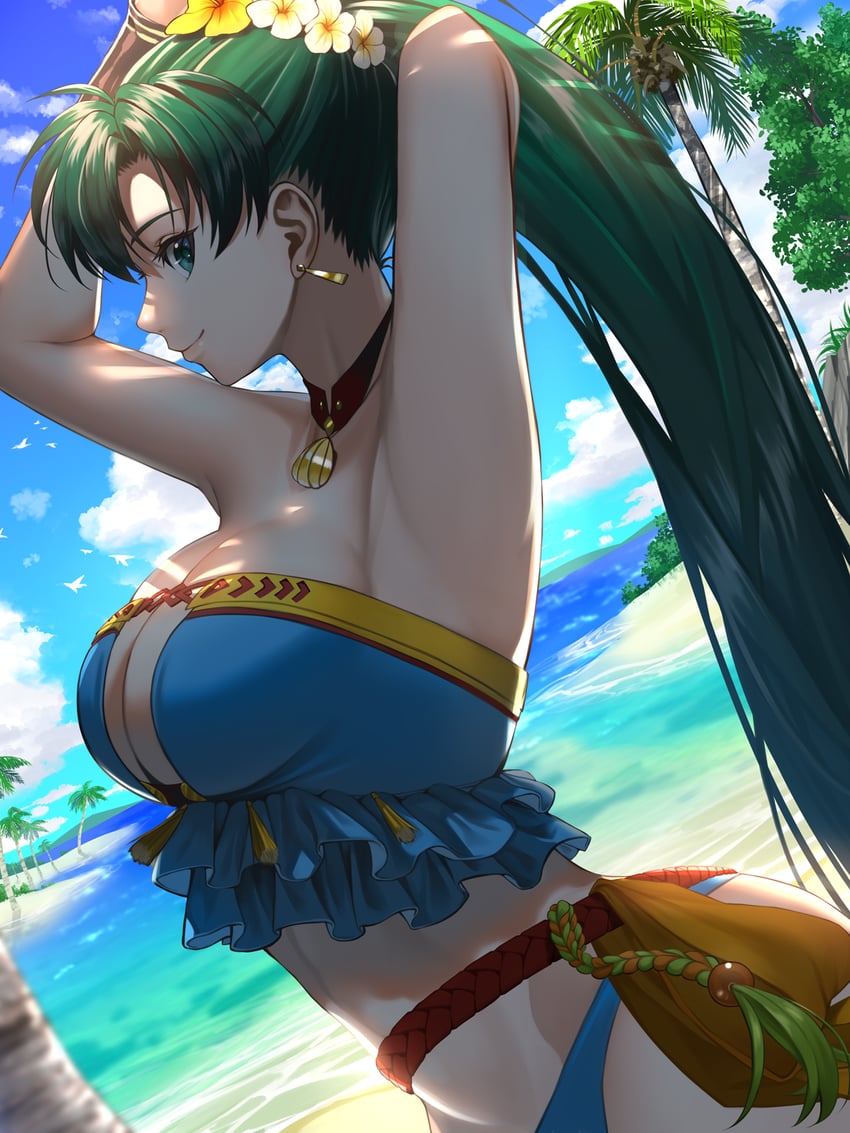 lyn (fire emblem and 2 more) drawn by delsaber